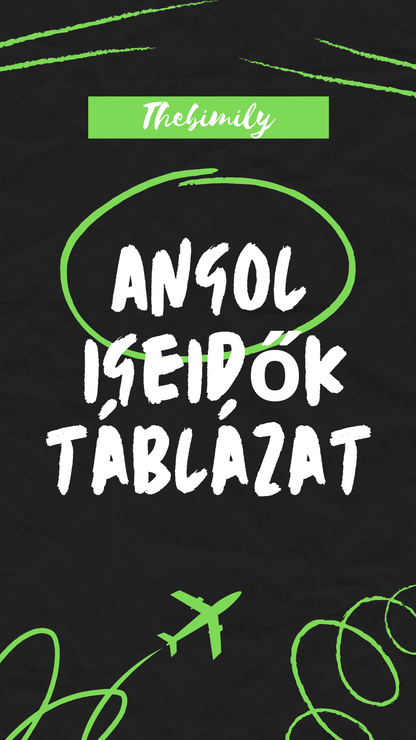 Angol Igeidők táblázat